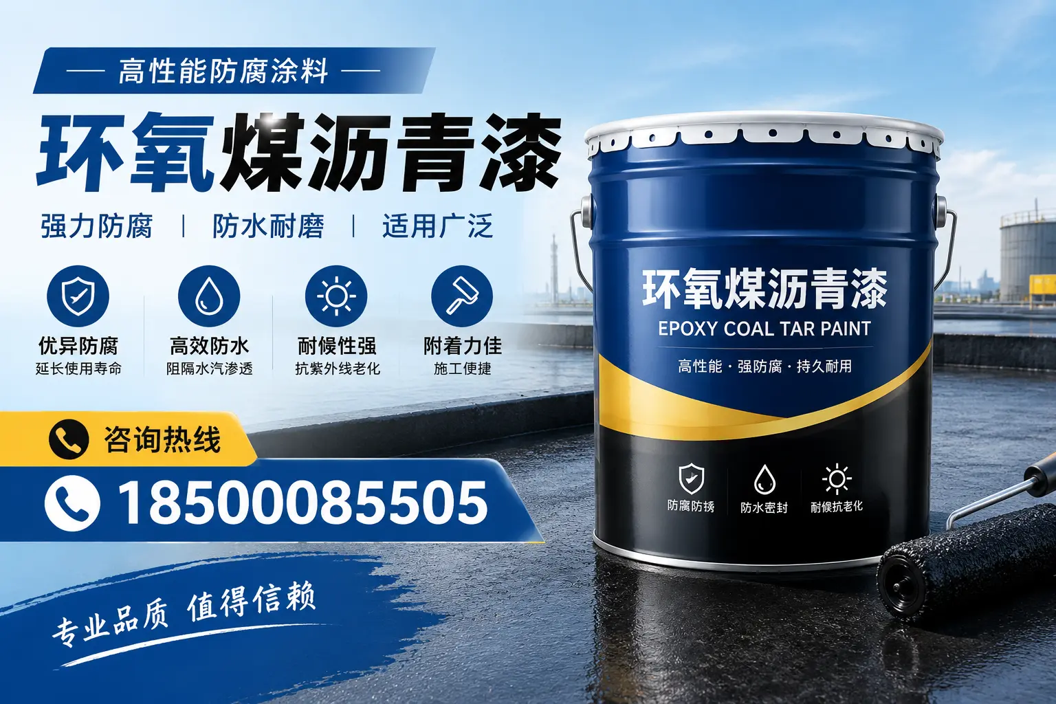 环氧煤沥青漆的主要成分与功能，衡阳用户深度了解